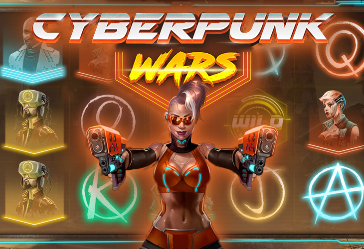 Cyberpunk Wars - Woohoo slot at Casino Zoccer Casino