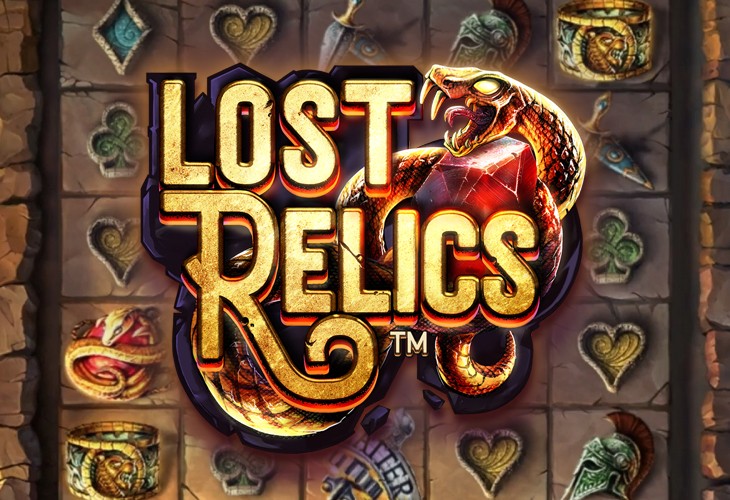 Lost Relics - NetEnt slot at Casino Zoccer Casino