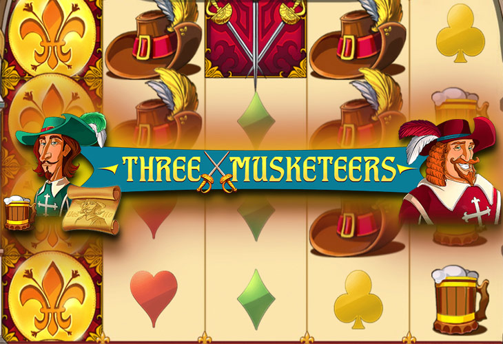 Three Musketeers - Red Tiger Gaming slot at Casino Zoccer Casino